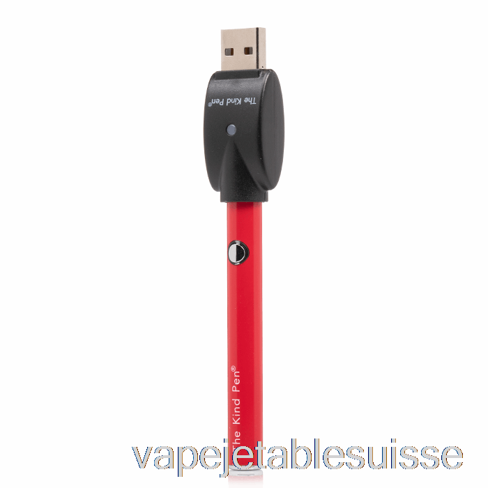 Vape Suisse The Kind Pen Vv 510 Fil Batterie Rouge